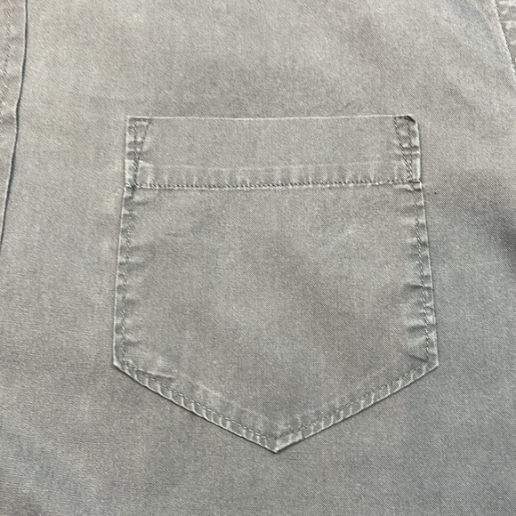 Lucky Brand Embroidered Back Shoulders Men’s Button Down Shirt Size Large - Picture 11 of 14